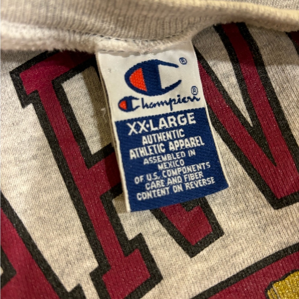 Vintage 90s Champion Harvard Medical School Crewneck Sweatshirt - Picture 3 of 3